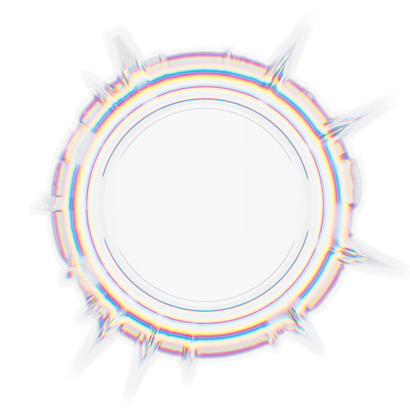 圆形音浪涟漪；位于中央的文字显示：智能噪音控制。非天籁，不入耳。