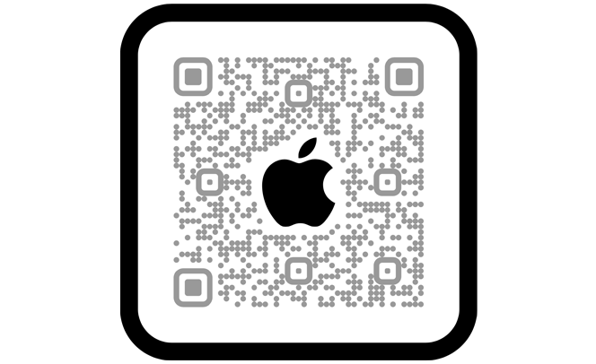 扫描二维码前往 Apple Store App 选购。